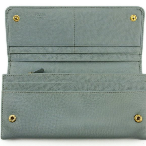 PRADA Purse Wallet ribbon Safi Arno leather Authentic uesd - Picture 8 of 8